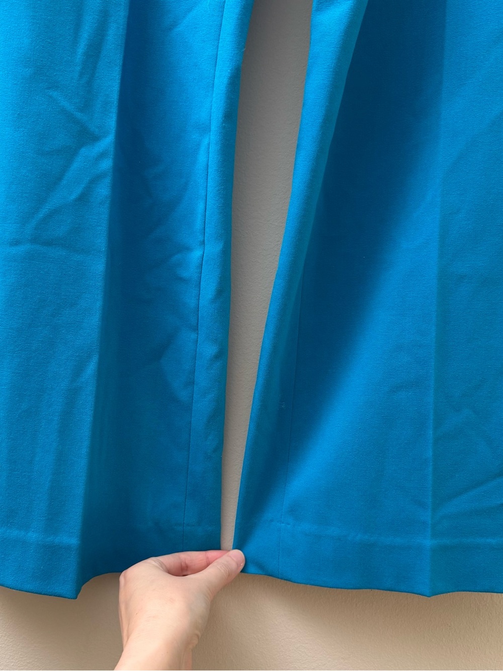 Calvin Klein Vibrant Teal Modern-Fit Trousers - Picture 4 of 7